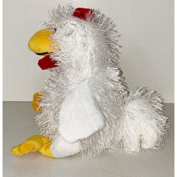 Ganz Webkinz White Chicken Plush Stuffed Animal Toy HM205 No Code - Picture 4 of 12